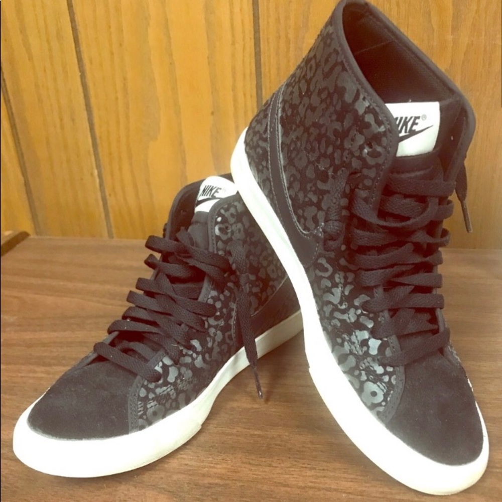RARE Nike Cheetah Print High Tops